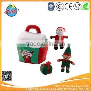 stuffed plush house Christmas toy