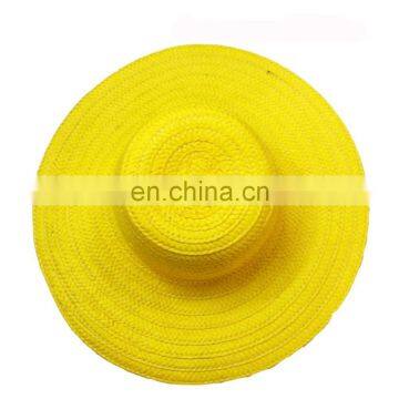 Summer Fashion Cheap Yellow Straw Women Beach Hats