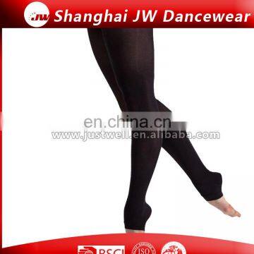 Black Footless Dance Tights