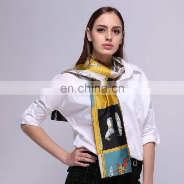 TOROS Stylish Oversized Colorful Horse Scarf For Ladies