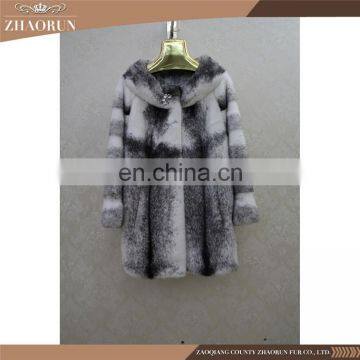 2016 New Style Mink Fur Coat Natural Color Whole Fur Of Mink Coat Imported From Australia