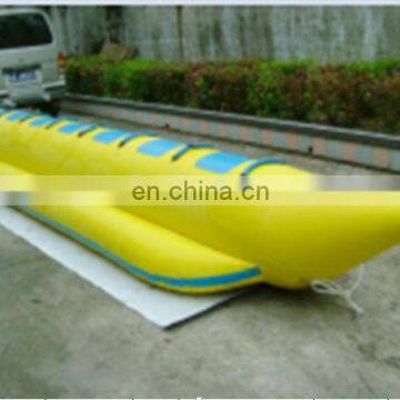 pvc inflatable banana boat for water banana