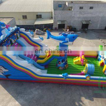 HI Best Price Funny Commercial Inflatable Amusement Park Rides Slip Slide Game for Sale photo-6