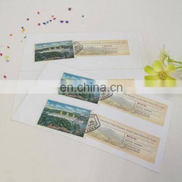China Factory Wholesale Custom Removable Tourism Entrance Ticket Self Adhesive Sticker for Traveler Mailing photo-3