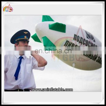 Fashion Design Inflatable Helium Airplane Balloon Custom Advertising Blimp Zeppelin On Sale