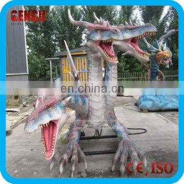 Outdoor Dinosaur Park High Simulation Colorful Dragon photo-2