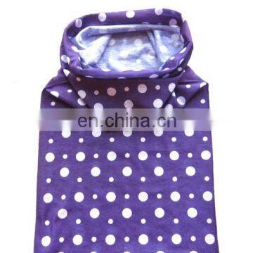 Wholesale 100% Polyester Bandana Full Mold Logo Printing Sports Multifunctional Tube Dot Bandana