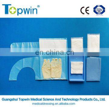 medical disposable sterile surgical basic dressing set