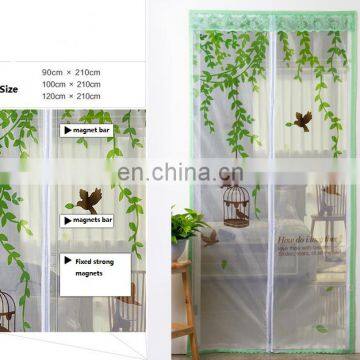 Hands-Free Mesh Screen Door Magnetic Anti Mosquito Bug Doors Curtain For Family