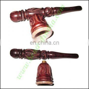 Handmade rosewood smoking pipe, size : 5 inch pipe