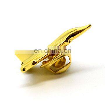 Free Sample Souvenir Commemorative Aircraft Airplane Stainless Steel Lapel Pin photo-4