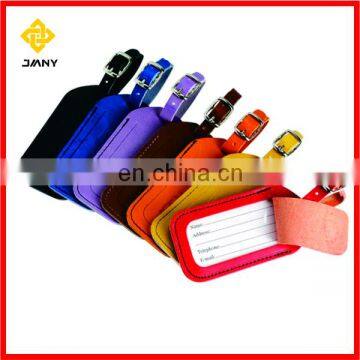Custom Leather Luggage Tags with Logo