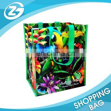 green recycle environmental-friendly bag pp woven packing sack Shopping bag