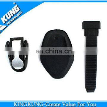 Top quality Shoes accessories shoe locks made by PA PE material