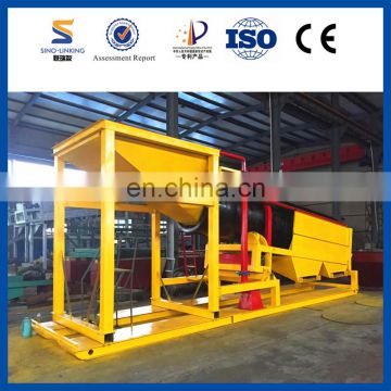 SINOLINKING Mobile Trommel Screen Washing Machine