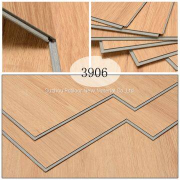 vinyl flooring sheet tiles slotted click lock 3.5mm thickness 0.4mm wear layer