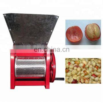 Manual model coffee bean peeler fresh coffee bean peeling