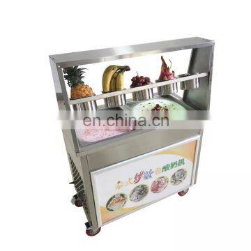 2018 China Factory Supply Thailand ice cream machine fried ice cream Fried Ice Cream Roll Machine