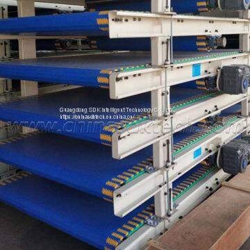 Module conveyor platform