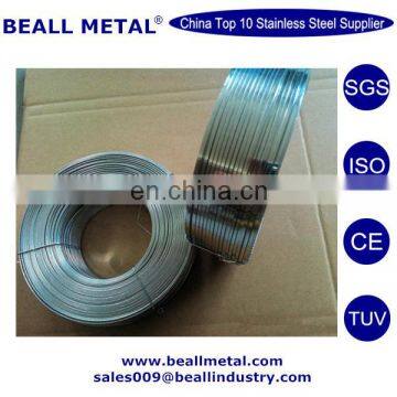 High Quality AISI 304 Stainless Steel Flat Wire,Flat Bar in Coil Manufacturer!!!