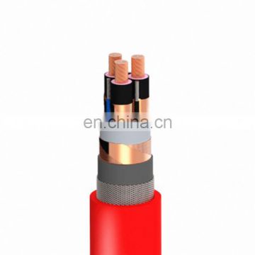 VDE standard (N)3GHSSYCY 8.7/15kV and 12/20kV 3*35mm2 rubber insulation steel wire braid armour PVC sheath mining Cable