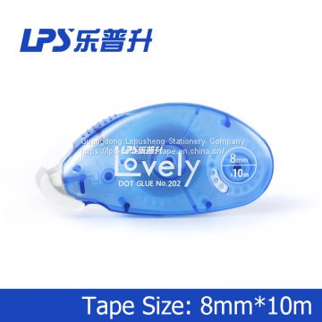 8mm*10m Cheap Office Double Side Glue Tape Runner Factory Sale