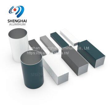 China manufacturer aluminum square round tube or pipe Aluminum extrusion manufacturer