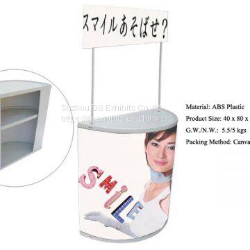 Plastic Promotor Counter,custom Promotor Desk, Portable Folding Promotion Counter,Promotion Counter photo-3