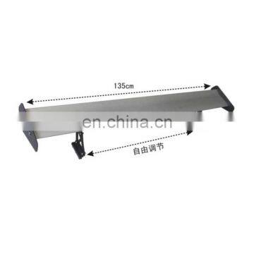 Auto sedan universal single punch-free aluminum alloy spoiler