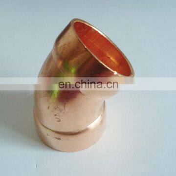 Degree 45 Copper Pipe Fitting Elbow