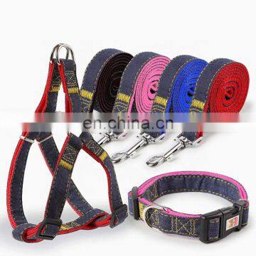 Amazon Hot Sale 3 in 1 Set Cowboy Pet Collar & Harness & Leashes