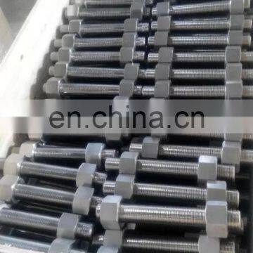 SS304 Stainless Steel Full Threaded Hex Bolts and Nuts in Bolts DIN 933, M8 photo-4