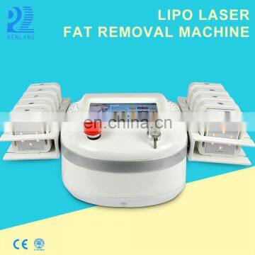 Dual wavelength 650nm and 980nm best lipo laser machine for sale with CE