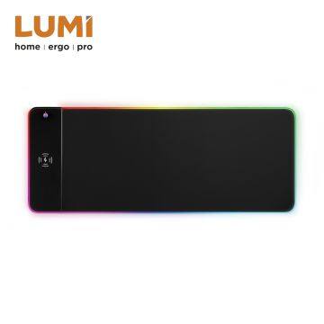 RGB Gaming Mouse Pad with Wireless Charging
