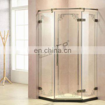 China bathroom designs sliding glass shower enclosures portable simple shower room