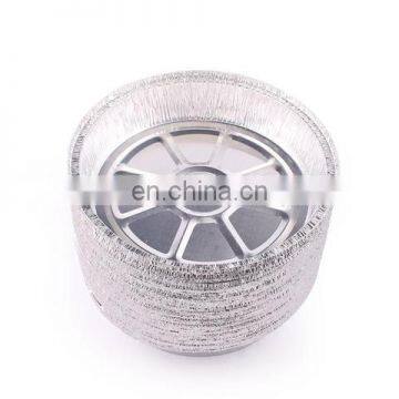 Горячие продажи. Цветные одноразовые круглые и прямоугольные алюминиевые фольговые контейнеры photo-5