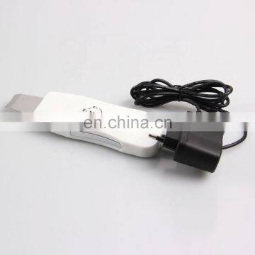 2018 Deep Clean Facial Skin Scraper Electric Ultrasonic Skin Scrubber for Beauty Whitening Facial Machine