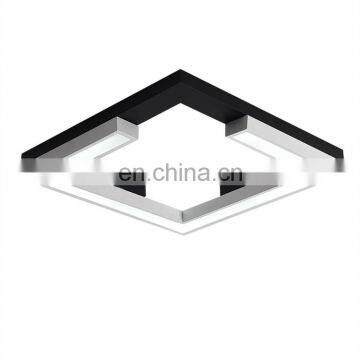 Simple square home lighting decorative bedroom ceiling lamp