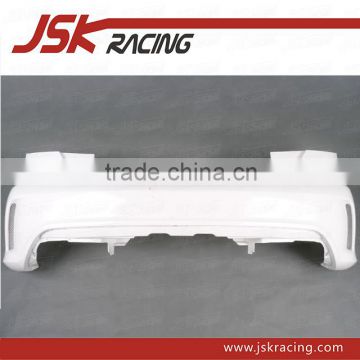 OEM STYLE GLASS FIBER REAR BUMPER WITHOUT REAR DIFFUSER FOR MERCEDES BENZ A-CLASS W176 A45 AMG(JSK061002)