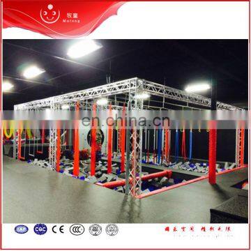 Popular Quantity Foam Pit Indoor Trampoline Park Ninja Climbing Wall Trampoline Centre For Sale