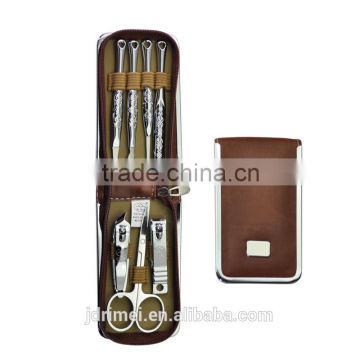 Delicate stainless steel small manicure set with beautiful design for gifts