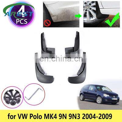 for VW Volkswagen Polo MK4 9N3 2004 2005 2006 2007 2008 2009 Mudguards Mudflap Fender Mud Flaps Baffle Muddy Splash Accessories