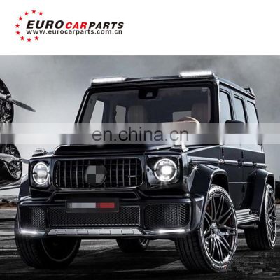 2019 G class w464 G63 G500 carbon finber roof spoiler for w464 G500 G63 carbon finber LED light bar