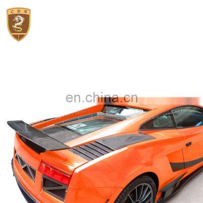 For Lambor Gallardo 2004-2006 LP550/LP560 Carbon Fiber Material Rear Engine Trunk Cover Hood Bonnet Vents Strips photo-4