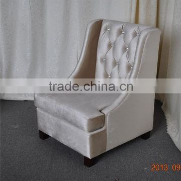 Modern hotel fabirc sofa chair