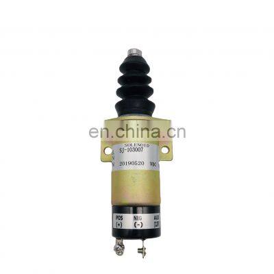 SJ-103007 solenoid for Excavator parts