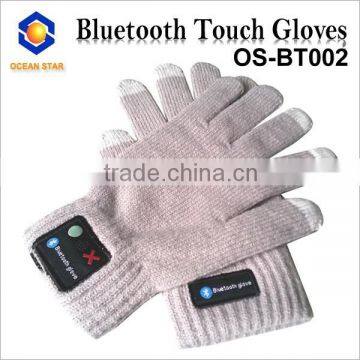 Christmas Gift Winter Warm Gloves with 3 Fingers Knitted Touch Screen Gloves Women/Men Touch Bluetooth Gloves