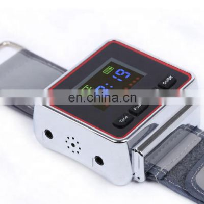 China supplier wrist laser infrared light therapy watch for hyperlipidemic disease