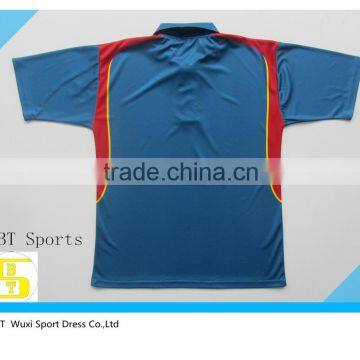 Custom Design Cut And Sew Latest Top Fashion 100% Polyester Sport Man Dri Fit T Shirt photo-3