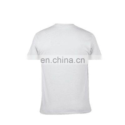 Wholesale White Cotton T-shirt with Customized Logo